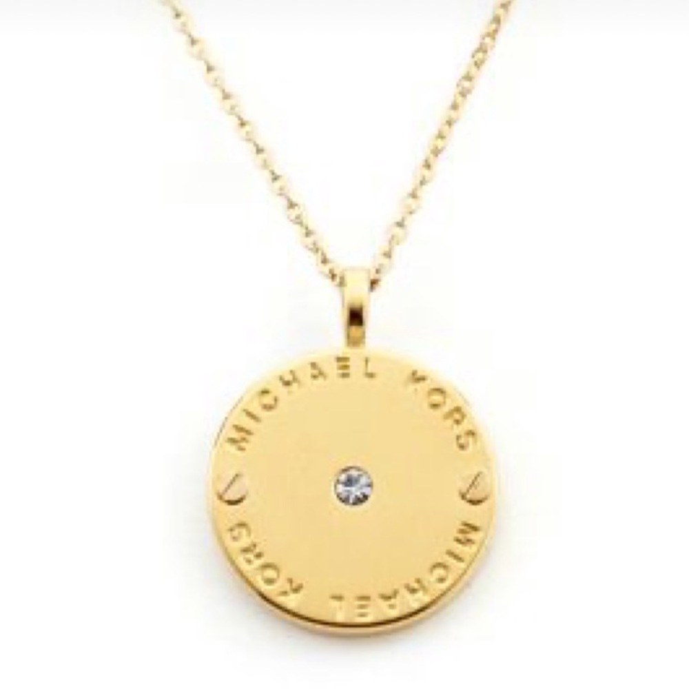 michael kors gold heritage necklace